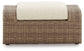 Sandy Bloom Ottoman with Cushion Signature Design by Ashley®