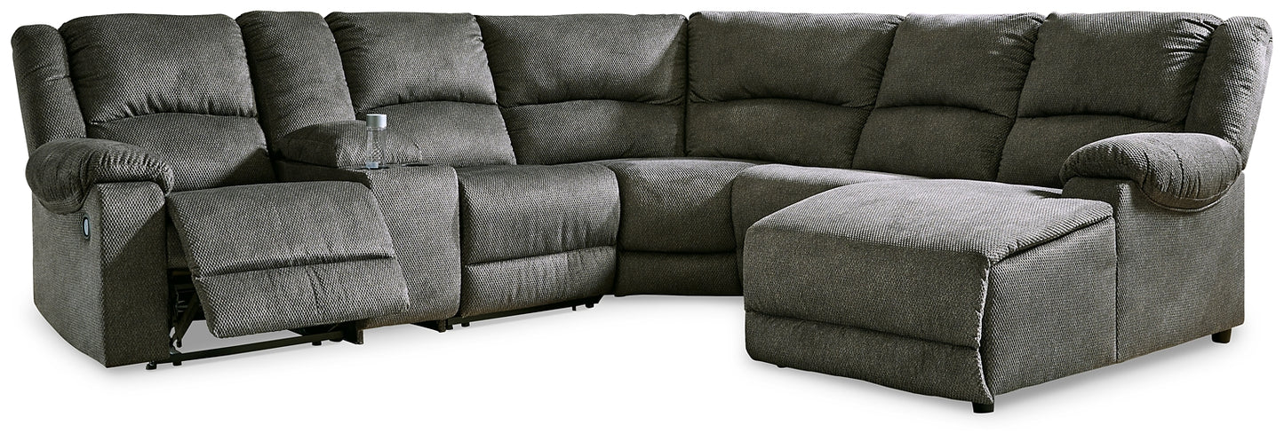 Benlocke 6-Piece Reclining Sectional with Chaise Signature Design by Ashley®