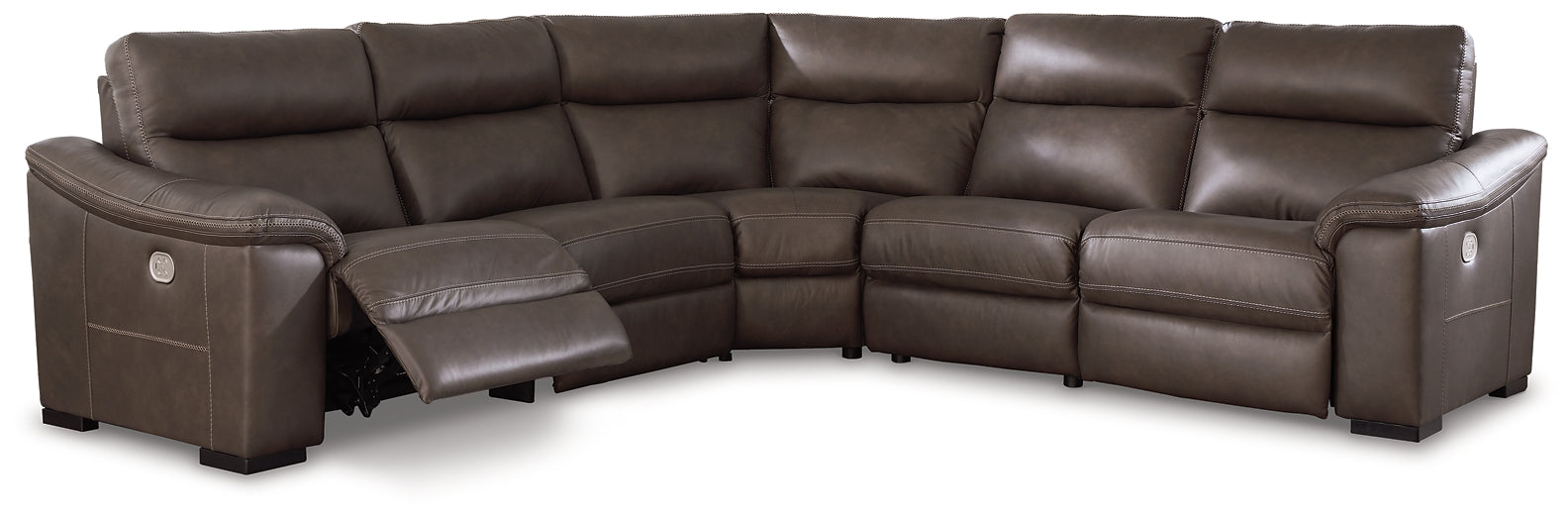Salvatore 5-Piece Power Reclining Sectional Signature Design by Ashley®