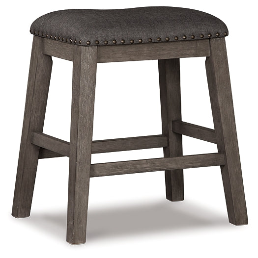 Caitbrook Counter Height Upholstered Bar Stool (Set of 2) Signature Design by Ashley®
