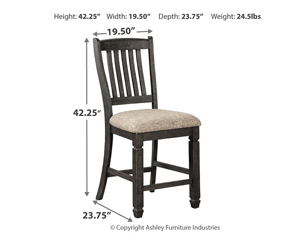 Tyler Creek Counter Height Bar Stool (Set of 2) Signature Design by Ashley®
