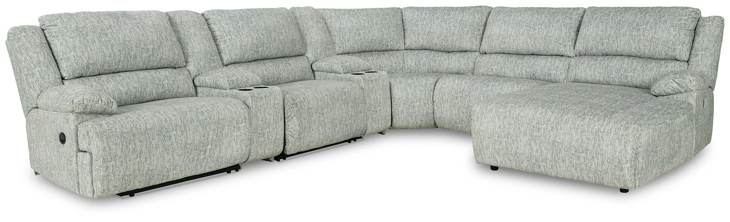 McClelland 7-Piece Reclining Sectional with Chaise Signature Design by Ashley®