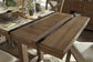 Moriville Counter Height Dining Table and 4 Barstools Signature Design by Ashley®
