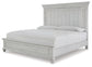 Kanwyn Queen Panel Bed with Mirrored Dresser Benchcraft®