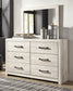 Cambeck Queen Panel Headboard with Mirrored Dresser, Chest and 2 Nightstands Signature Design by Ashley®