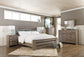 Zelen King Panel Bed with Mirrored Dresser, Chest and Nightstand Signature Design by Ashley®