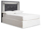 Lodanna Queen/Full Upholstered Panel Headboard with Mirrored Dresser Signature Design by Ashley®