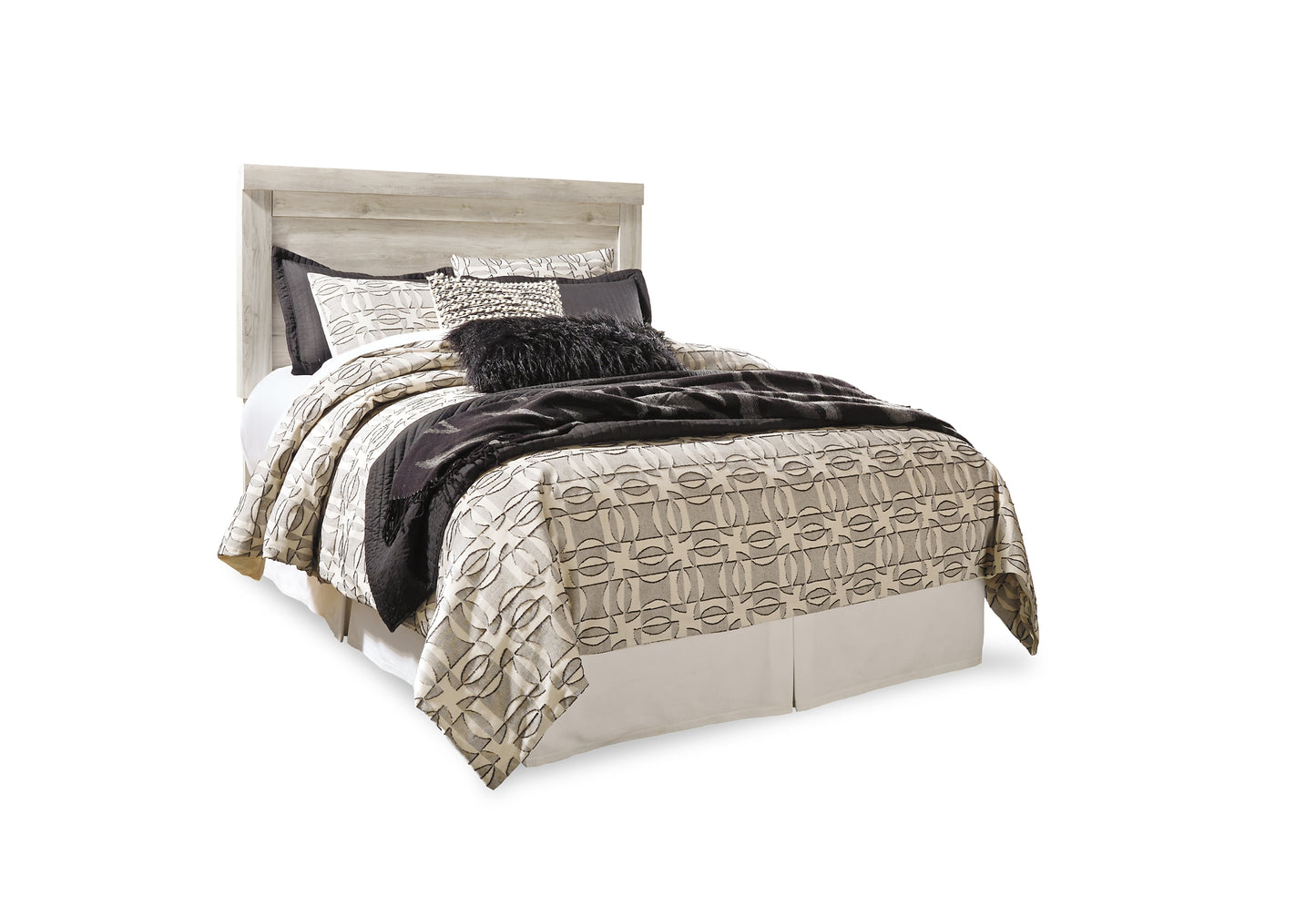 Bellaby Queen Panel Headboard with Mirrored Dresser, Chest and Nightstand Signature Design by Ashley®