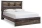Drystan Queen Bookcase Bed with Mirrored Dresser, Chest and Nightstand Signature Design by Ashley®