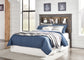 Drystan Full Bookcase Headboard with Mirrored Dresser, Chest and Nightstand Signature Design by Ashley®