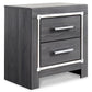 Lodanna King Panel Bed with 2 Storage Drawers with Mirrored Dresser, Chest and 2 Nightstands Signature Design by Ashley®