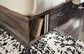 Drystan King Panel Bed with 2 Storage Drawers with Mirrored Dresser Signature Design by Ashley®
