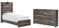 Drystan Twin Panel Bed with Dresser Signature Design by Ashley®