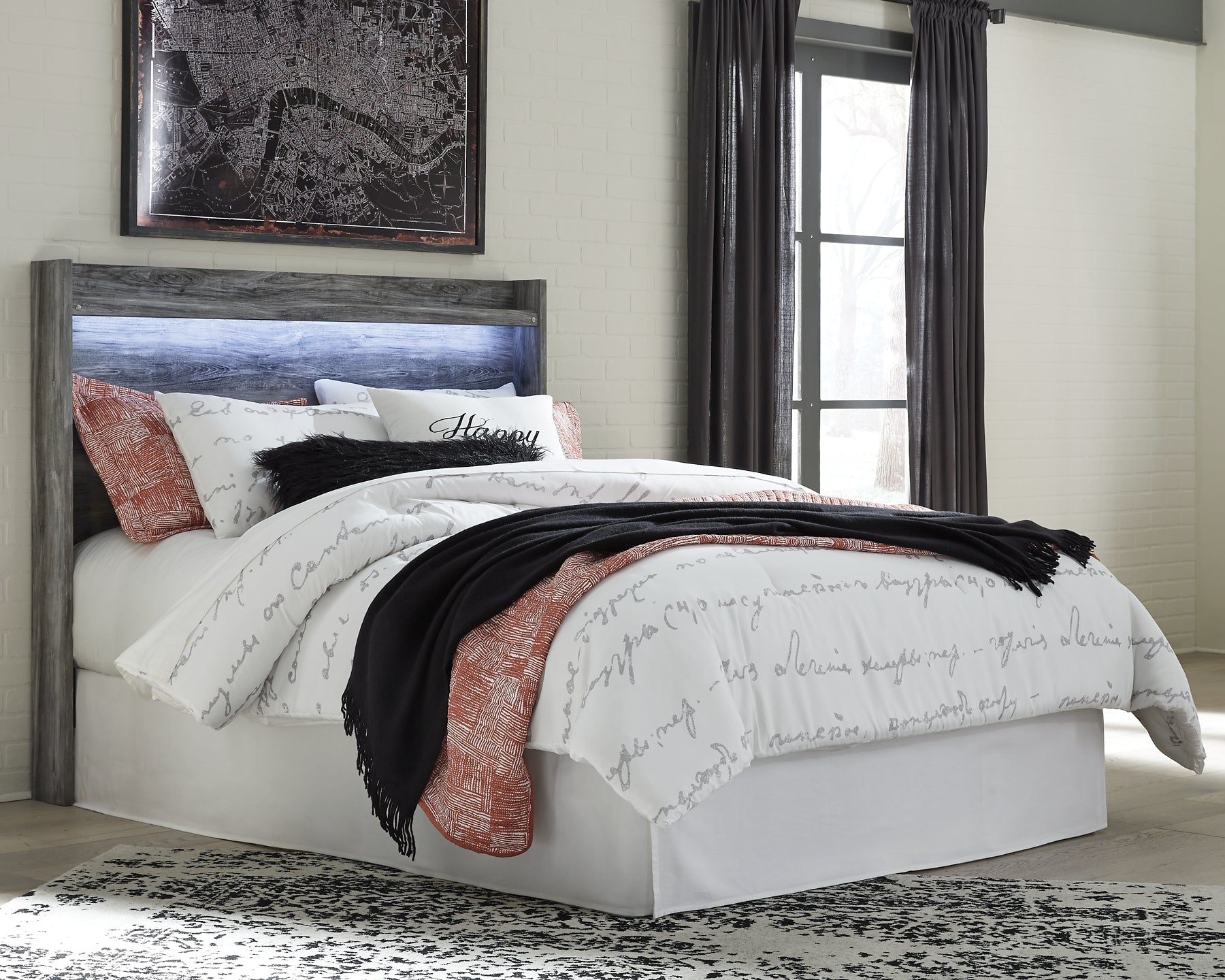 Baystorm Queen Panel Headboard with Dresser Signature Design by Ashley®