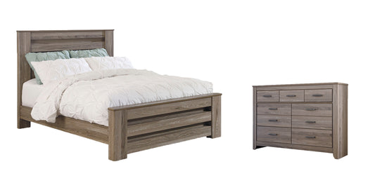 Zelen Queen Panel Bed with Dresser Signature Design by Ashley®