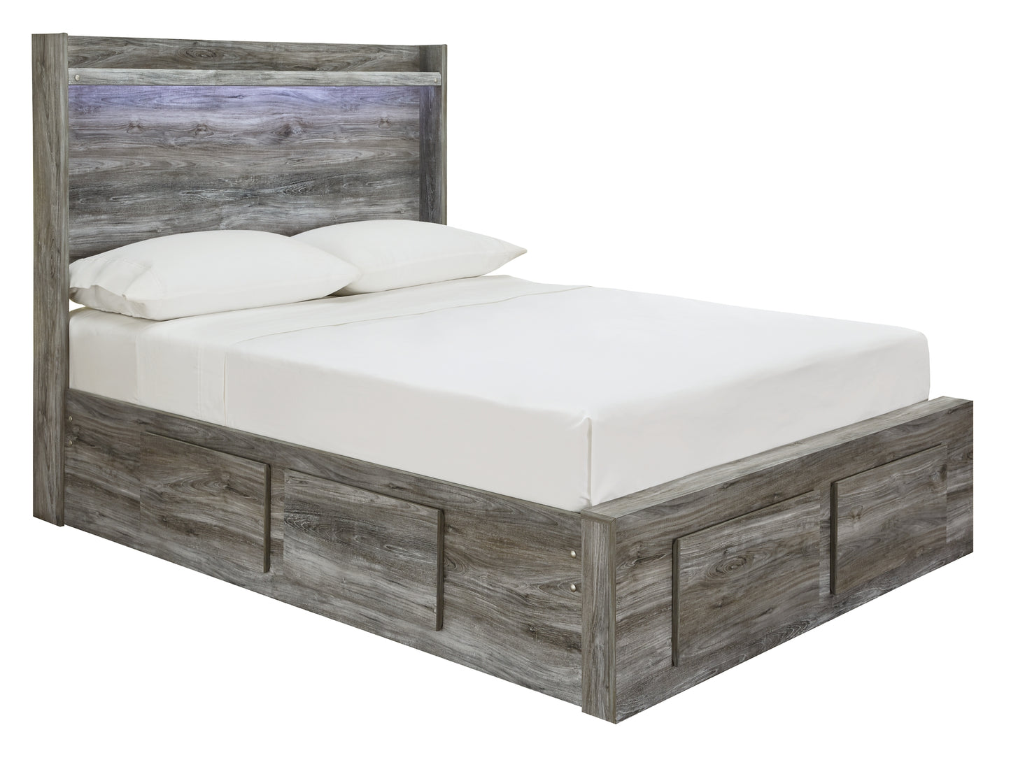 Baystorm Full Panel Bed with 6 Storage Drawers with Dresser Signature Design by Ashley®