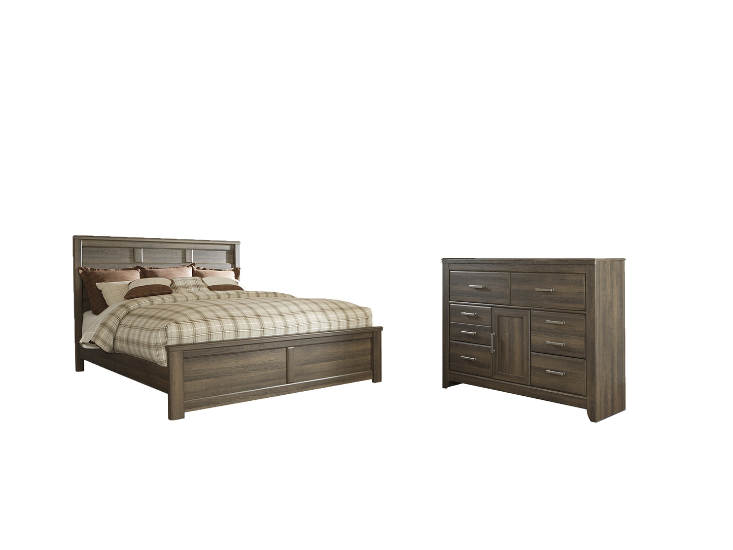 Juararo King Panel Bed with Dresser Signature Design by Ashley®