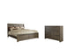 Juararo King Panel Bed with Dresser Signature Design by Ashley®