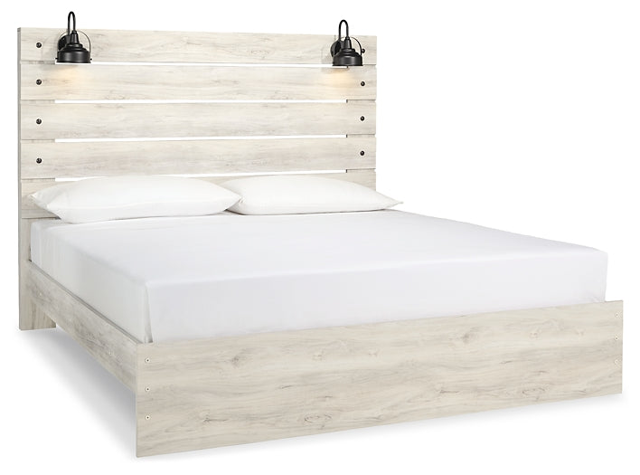Cambeck Full Panel Bed with Mirrored Dresser Signature Design by Ashley®