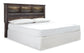 Drystan King/California King Bookcase Headboard with Mirrored Dresser Signature Design by Ashley®
