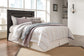 Brinxton Queen Panel Bed with Mirrored Dresser Signature Design by Ashley®