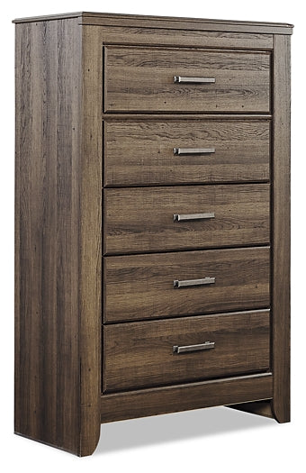Juararo King Panel Bed with Mirrored Dresser, Chest and 2 Nightstands Signature Design by Ashley®
