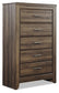 Juararo King Panel Bed with Mirrored Dresser, Chest and 2 Nightstands Signature Design by Ashley®