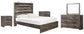 Drystan Queen Panel Bed with Mirrored Dresser and 2 Nightstands Signature Design by Ashley®