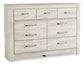 Bellaby Queen Platform Bed with 2 Storage Drawers with Dresser Signature Design by Ashley®
