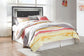 Lodanna Full Upholstered Panel Headboard with Mirrored Dresser Signature Design by Ashley®