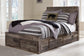 Derekson Full Panel Bed with 6 Storage Drawers with Mirrored Dresser, Chest and Nightstand Benchcraft®