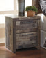Derekson King Panel Headboard with Mirrored Dresser, Chest and Nightstand Benchcraft®