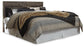 Derekson King Panel Headboard with Mirrored Dresser, Chest and Nightstand Benchcraft®