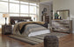 Derekson King Panel Headboard with Mirrored Dresser, Chest and Nightstand Benchcraft®