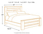 Zelen Queen Panel Bed with Mirrored Dresser and Chest Signature Design by Ashley®