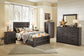 Brinxton Full Panel Bed with Mirrored Dresser Signature Design by Ashley®