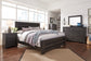 Brinxton King Panel Bed with Mirrored Dresser, Chest and Nightstand Signature Design by Ashley®