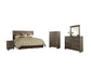 Juararo King/California King Panel Headboard with Mirrored Dresser, Chest and Nightstand Signature Design by Ashley®