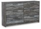 Baystorm Twin Panel Headboard with Dresser Signature Design by Ashley®