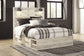 Cambeck Queen Panel Bed with 4 Storage Drawers with Mirrored Dresser Signature Design by Ashley®