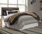 Derekson Queen/Full Panel Headboard with Mirrored Dresser Benchcraft®
