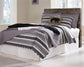Derekson Full Panel Headboard with Mirrored Dresser Benchcraft®