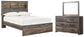Drystan Full Bookcase Bed with Mirrored Dresser Signature Design by Ashley®