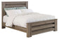 Zelen Queen Panel Bed with Mirrored Dresser and 2 Nightstands Signature Design by Ashley®