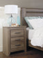 Zelen Queen Panel Bed with Mirrored Dresser and 2 Nightstands Signature Design by Ashley®