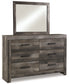 Wynnlow Queen Panel Bed with Mirrored Dresser, Chest and 2 Nightstands Signature Design by Ashley®