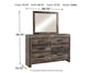 Wynnlow King Panel Bed with Mirrored Dresser Signature Design by Ashley®