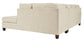 Abinger 2-Piece Sectional with Ottoman Signature Design by Ashley®