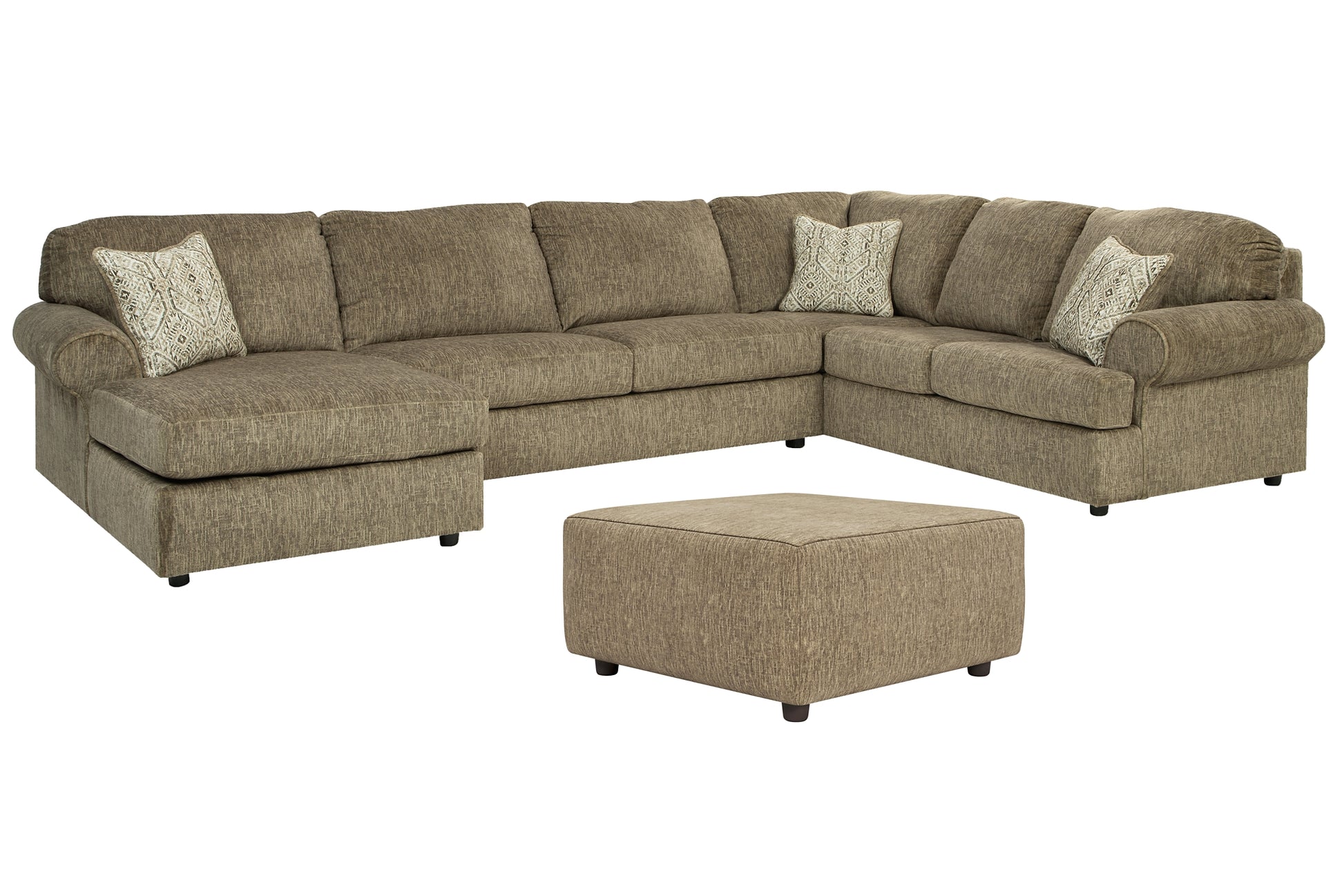 Hoylake 3-Piece Sectional with Ottoman Signature Design by Ashley®