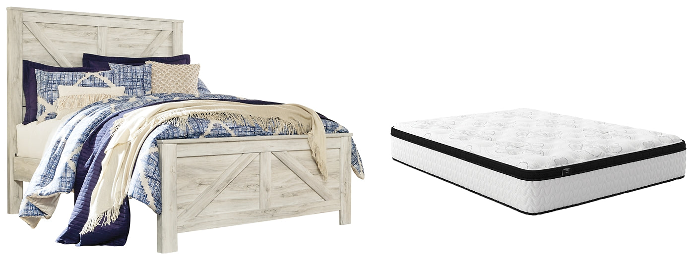Bellaby Queen Panel Bed with Mattress Sierra Sleep® by Ashley